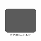【E.dot】廚房流理檯吸水軟餐墊 -40x50cm(2入組) 深灰