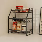 【H&R安室家】瓶罐置物架/調味料收納架/廚房收納架/桌上收納BCF74