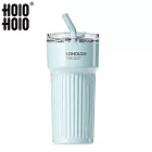 【HOLOHOLO】ROME SE 粗吸管保溫小羅馬杯（700ml／4色） 冰川藍