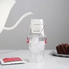 韓國 Drip Chair 不銹鋼掛耳咖啡架 （火焰紅）