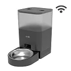 【P&H寵物家】Peile沛樂 4.2L大容量方塊自動餵食器 寵物智能餵食器WiFI版 極致黑