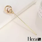 【Hera赫拉】唯我主義氣質金屬簡約髮簪 H112120503 圓環款HZC2