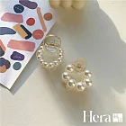 【Hera赫拉】清晰小資女環狀珍珠髮夾 H112052404