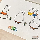 【MBM】台灣製12mm可水洗正版授權Miffy米菲兔款珪藻土地墊-尺寸:L 米菲兔愛搞怪