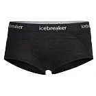 【icebreaker 紐西蘭】女 Sprite 四角內褲-BF150- L 黑