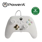 【PowerA】XBOX 官方授權 增強款有線遊戲手把 - 多色任選 薄霧白色