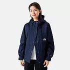 The North Face W MFO RAIN TOP JACKET - AP 女防水外套-藍-NF0A8BAB8K2 L 藍色