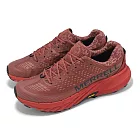 Merrell 越野跑鞋 Agility Peak 5 GTX 男鞋 紅 黑 防水 黃金大底 回彈 戶外 運動鞋 ML068185