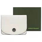 LONGCHAMP LE PLIAGE XTRA系列牛皮翻蓋名片夾 亞麻