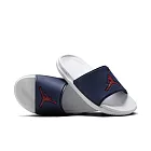 NIKE JORDAN JUMPMAN SLIDE 男休閒拖鞋-白藍-FQ1598402 US7 白色