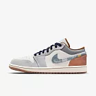 Nike Air Jordan 1 Low SE [FZ5042-041] 男 休閒鞋 運動 喬丹 低筒 丹寧 拼接 灰