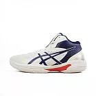 Asics Gelhoop V16 S [1063A102-100] 男 籃球鞋 球鞋 抗扭 緩震 耐磨 穩定 米白 藍