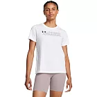 Under Armour 女 Training Graphics 短T-Shirt-1386847-100 L 白色