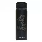 【美國 CamelBak】海洋質感生活-750ml不鏽鋼保溫瓶(保冰) 濃黑-鯊魚