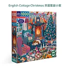 eeBoo 1000片拼圖 - 英國聖誕小屋 (English Cottage Christmas 1000 Piece Puzzle) ( 聖誕節Christmas )