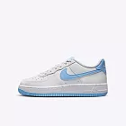 Nike Air Force 1 Lv8 [FV5948-107] 大童 休閒鞋 運動 經典 AF1 低筒 白 水藍