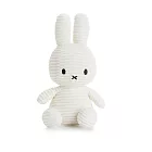 BON TON TOYS Miffy米菲兔ECO燈芯絨填充玩偶-23cm (白)