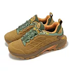 Merrell 戶外鞋 Moab Speed 2 LTR WP 女鞋 棕 綠 防潑水 緩衝 黃金大底 登山鞋 ML038424