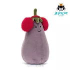 英國 JELLYCAT 16cm 暖暖茄子 Vivacious Red Toasty Aubergine