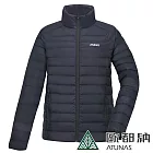 【ATUNAS 歐都納】男款KEEP WARM輕量羽絨保暖外套A1GA2234M*- M 黑