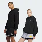 ADIDAS GFX Hoodie 男女圓領套頭衫-IY3716 L 黑色