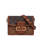 LV DAUPHINE Monogram Reverse 達芙妮迷你肩背/斜背包_展示品