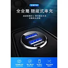 【Philips 飛利浦】24W Type-A 2孔車用充電器 (DLP3520N)