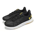 Under Armour 慢跑鞋 Charged Speed Swift 男鞋 黑 黃 透氣 緩震 運動鞋 UA 3026999004