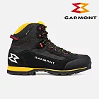 GARMONT 男款 GTX 中筒郊山健行鞋 Lagorai II 002895 (S01076)｜黃金大底 GoreTex 防水透氣 健行鞋 環保鞋墊 UK7 黑-橘