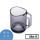 【LIKE-IT】可瀝水波浪漱口杯 共2色- 灰黑 | 鈴木太太公司貨