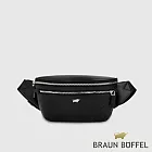 【BRAUN BUFFEL 德國小金牛】台灣總代理 墨菲斯 腰胸包-黑色/BF524-07-BK