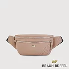 【BRAUN BUFFEL 德國小金牛】台灣總代理 墨菲斯 腰胸包-暖沙色/BF524-07-TT