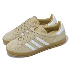 adidas 休閒鞋 Gazelle Indoor W 女鞋 米白 奶茶 皮革 低筒 德訓鞋 愛迪達 IH5482