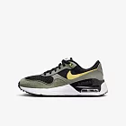 Nike Air Max Systm GS [DQ0284-007] 大童 休閒鞋 運動 復古 氣墊 緩震 麂皮 黑綠