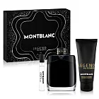 MONTBLANC 萬寶龍 傳奇至尊男仕淡香精禮盒(淡香精100ml+隨行香氛7.5ml+沐浴精100ml)