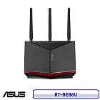 ASUS 華碩 RT-BE86U BE6800 WiFi 7 無線Gigabit 雙頻電競路由器 分享器