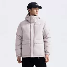 The North Face M PUFFY DOWN JACKET - AP 防潑水連帽 男羽絨外套-NF0A81SF1OA 2XL 灰色