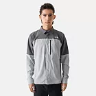 The North Face M FIRST TRAIL UPF L/S SHIRT - AP 防曬 男長袖襯衫-NF0A83TJRO5 L 灰色