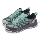 Merrell 戶外鞋 Speed ECO WP 女鞋 綠 紫 防水鞋面 登山 郊山 越野 ML038308