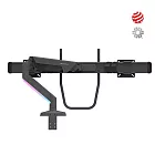 【MODERNSOLID】螢幕大力架_雙螢幕_旗艦版 _黑色