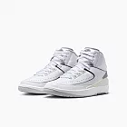 Nike Air Jordan 2 Retro GS 大童鞋 女鞋 灰 白 2代 喬丹 休閒鞋 DQ8562-100