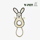 狗狗專用【農場動物系列】耐咬耐磨玩具 V-PET 玩偶 （共5款） 蹦跳兔兔