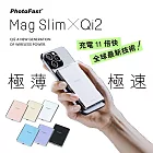 【PhotoFast】Mag Slim Qi2 磁吸無線行動電源 5000mAh 晶曜黑
