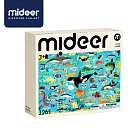 《MiDeer》-- 學習拼圖-海洋生物(126pcs) ☆