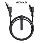 美國NOMAD Universal 3合1 充電傳輸線 V2 -1.5m | USB-C 黑色