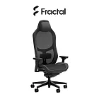 【Fractal Design】Refine人體工學椅｜樂維科技台灣總代理 人體工學網布椅(Mesh)-沉穩黑