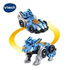 【Vtech】聲光變形恐龍車-三角龍-圖摩爾