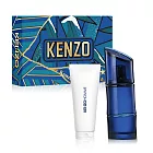 Kenzo 星悅繪影藍色海洋男性淡香水禮盒(淡香水60ml+沐浴膠75ml)-專櫃公司貨