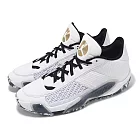 Nike 籃球鞋 Air Jordan XXXVIII Low PF 男鞋 白 黑 金 氣墊 AJ38 低筒 FD2325-107