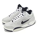 Nike 休閒鞋 Air Flight Lite Mid 男鞋 灰 黑 復古 中筒 FJ2949-001